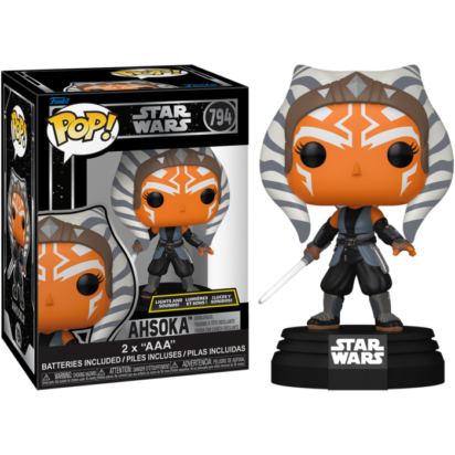 Star Wars POP! Vinyl Figure Ahsoka with Sound & Light 9 cm
