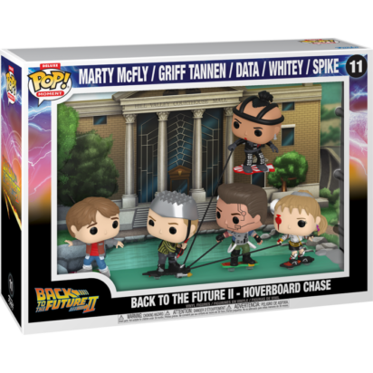 Back to the Future POP! Moment Vinyl Figure Hoverboard Chase Scene Deluxe