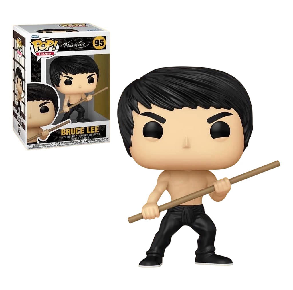 Bruce Lee POP! Icons Vinyl Figure Bruce Lee(dynamic) 9 cm