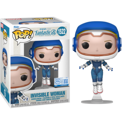 The Fantastic Four: First Steps POP! & Marvel Vinyl Figure Invisible Woman in Space Suit Limited 9 cm