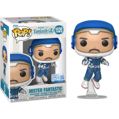 The Fantastic Four: First Steps POP! & Marvel Vinyl Figure Mr Fantastic in Space Suit Limited 9 cm