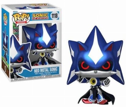 Sonic the Hedgehog POP! Games Vinyl Figure Neo Metal Sonic (MT) 9 cm