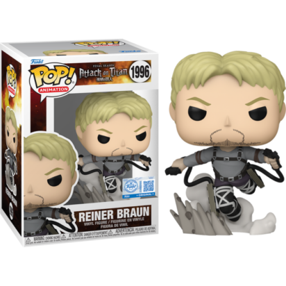 Attack on Titan POP! Animation Vinyl Figures Reiner Braun Limited 9 cm