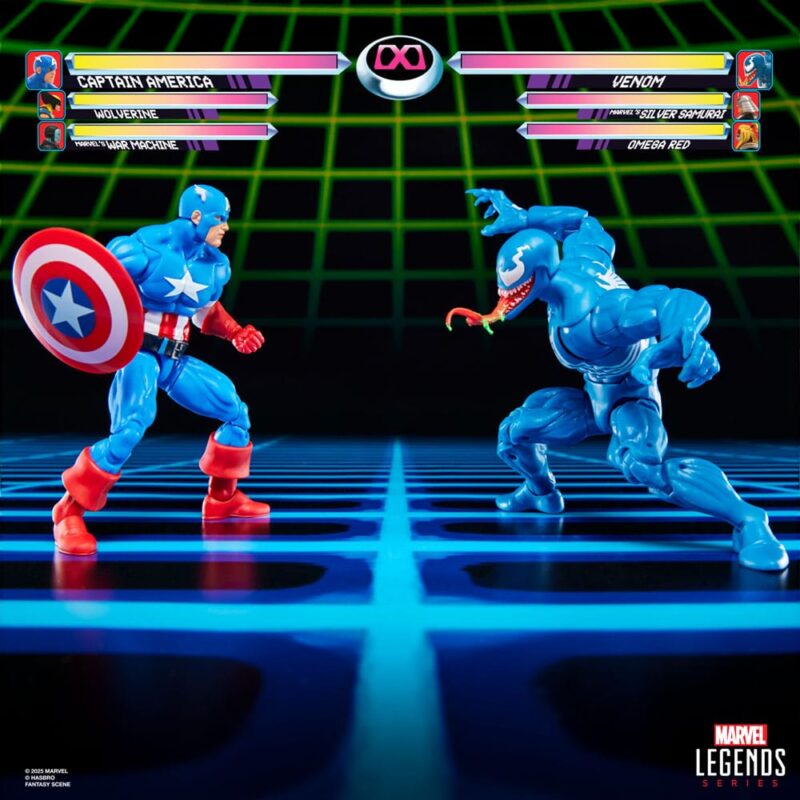 Marvel Legends Gamerverse Action Figure 2-Pack Captain America vs. Venom 15 cm - immagine 2