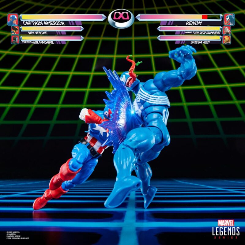Marvel Legends Gamerverse Action Figure 2-Pack Captain America vs. Venom 15 cm - immagine 3