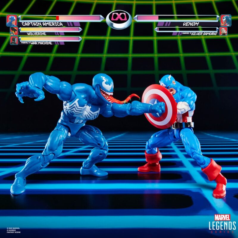 Marvel Legends Gamerverse Action Figure 2-Pack Captain America vs. Venom 15 cm - immagine 4