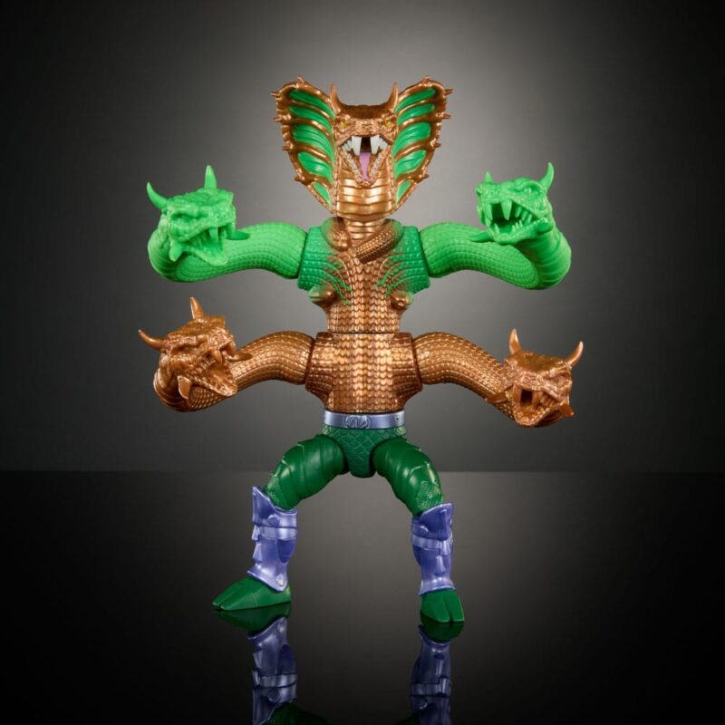 MOTU x TMNT: Turtles of Grayskull Deluxe Action Figure King Hiss 14 cm - immagine 4