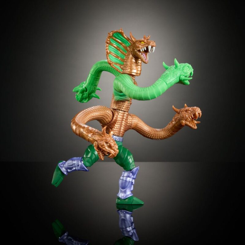 MOTU x TMNT: Turtles of Grayskull Deluxe Action Figure King Hiss 14 cm - immagine 3