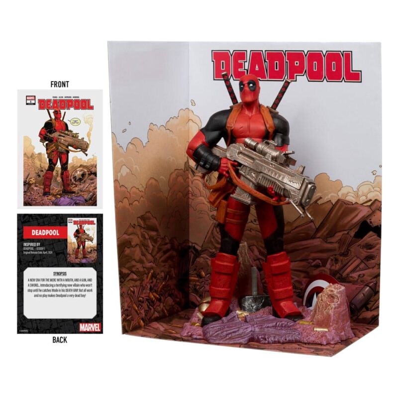 Marvel Collection PVC Statue 1/6 Deadpool (Deadpool #1) 27 cm - immagine 2