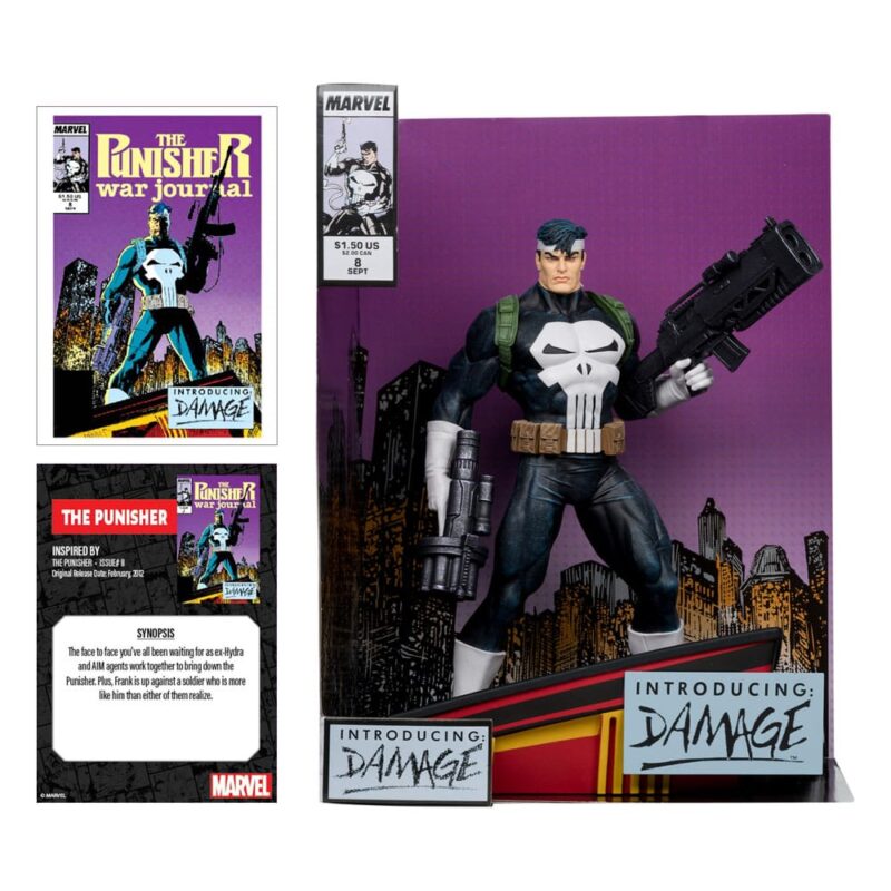 Marvel Collection PVC Statue 1/6 The Punisher (The Punisher War Journal #8) 26 cm - immagine 2