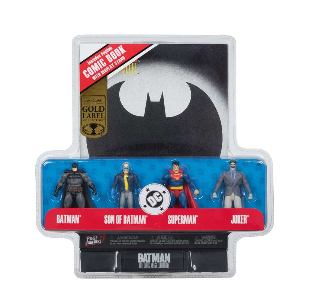 Dc Direct Dark Knight Returns Comic figure 4pk