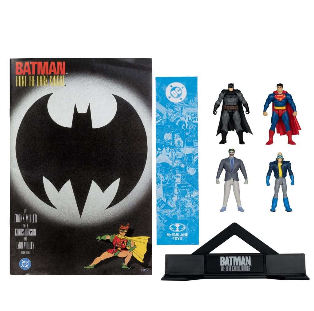 Dc Direct Dark Knight Returns Comic figure 4pk - immagine 3