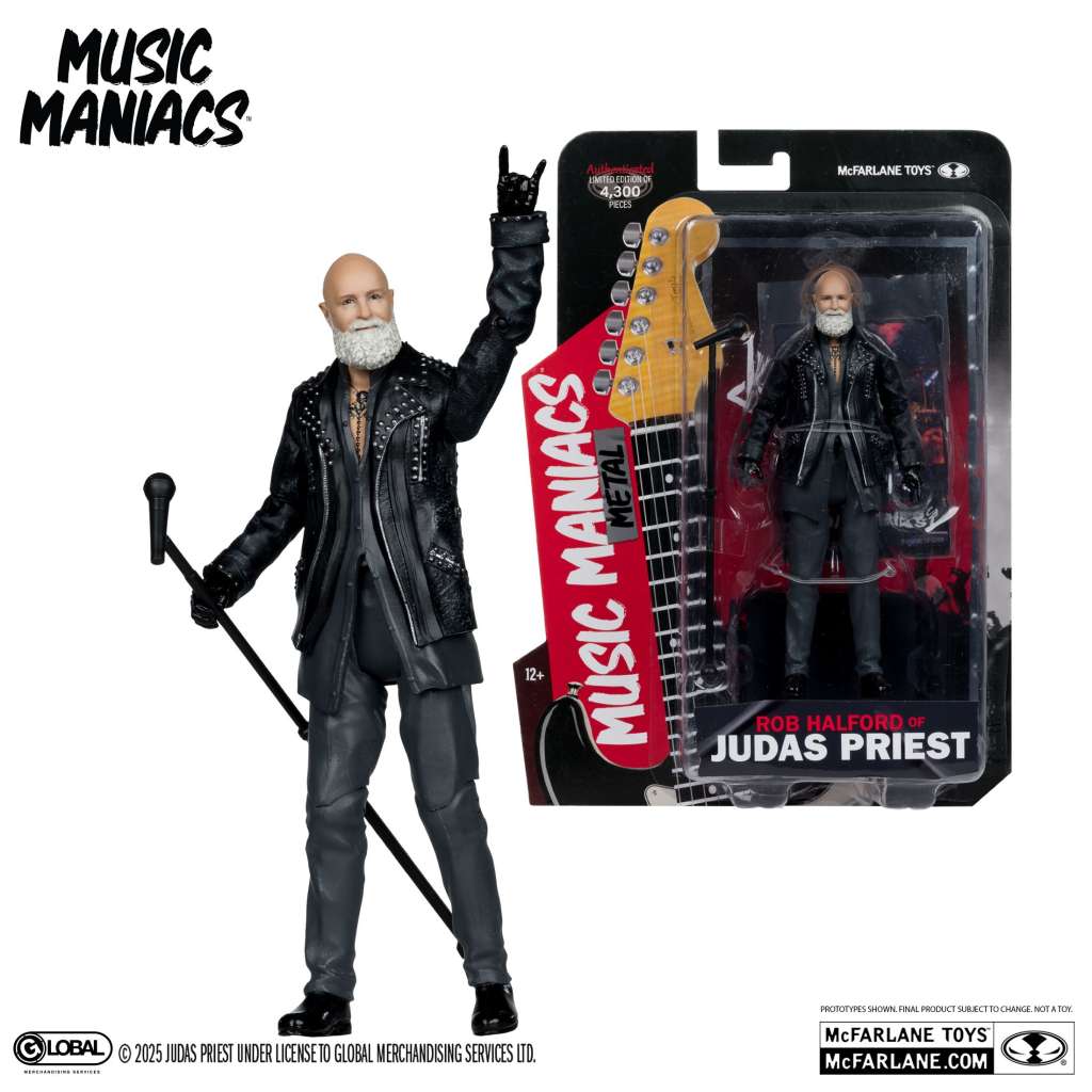 Music Maniacs W5 Rob Halford Judas Priest Action Figure
