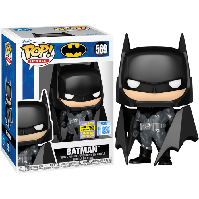 Batman Pop! Vinyl Figure Batman Limited 9 cm (con bollino Summer Convention 2025)