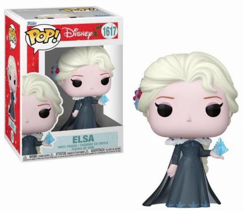 Disney: Princess POP! Disney Vinyl Figure Elsa Holiday 9 cm