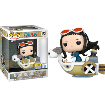 One Piece Pop! Vinyl Figure Nico Robin with Mini Merry II Limited 12 cm (con bollino Summer Convention 2025)