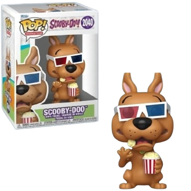 Scooby-Doo POP! Vinyl Figure Scooby-Doo with 3D Glasses 9 cm