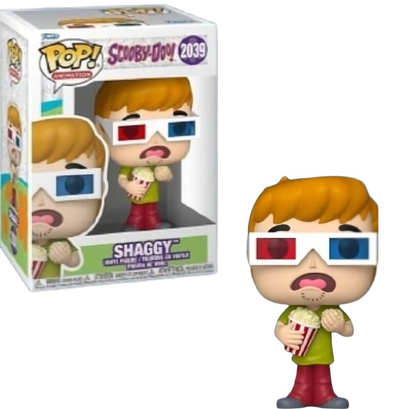 Scooby-Doo POP! Vinyl Figure Shaggy with 3D Glasses 9 cm