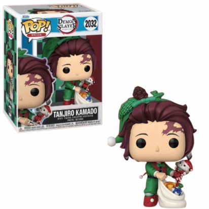 Demon Slayer: Kimetsu no Yaiba POP! Animation Vinyl Figure Tanjiro Kamado Holiday 9 cm