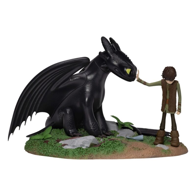 Dragons D-Stage PVC Diorama Toothless & Hiccup 15 cm - immagine 2
