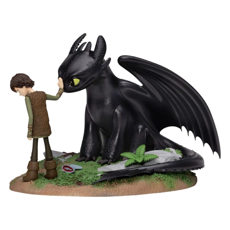 Dragons D-Stage PVC Diorama Toothless & Hiccup 15 cm - immagine 4
