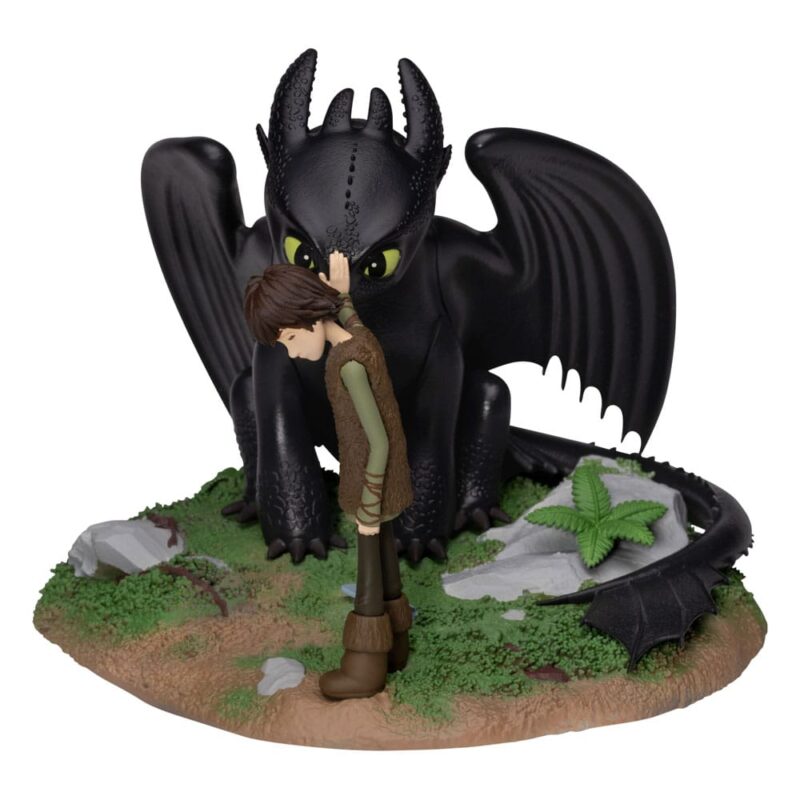 Dragons D-Stage PVC Diorama Toothless & Hiccup 15 cm - immagine 5