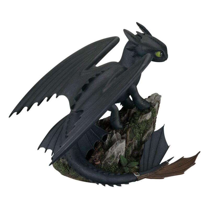 Dragons Master Craft Statue Standing Toothless 31 cm - immagine 3