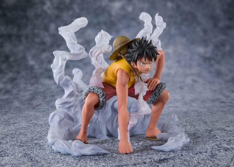 One Piece FiguartsZERO PVC Statue Monkey D. Luffy Summit Battle Reissue 12 cm - immagine 4