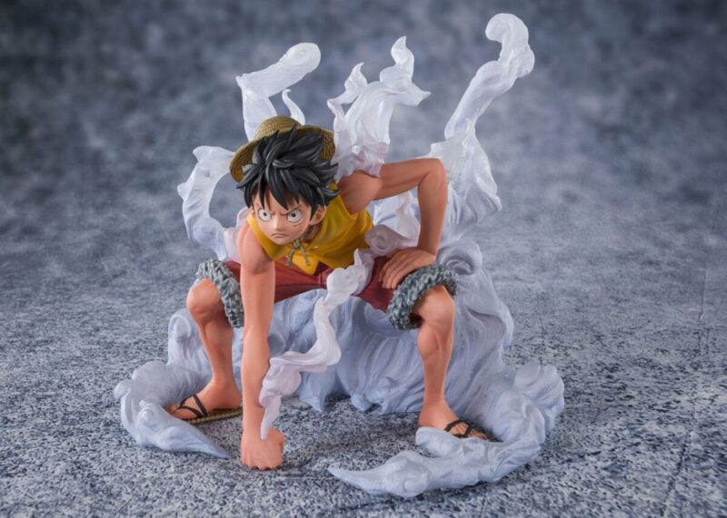 One Piece FiguartsZERO PVC Statue Monkey D. Luffy Summit Battle Reissue 12 cm - immagine 2
