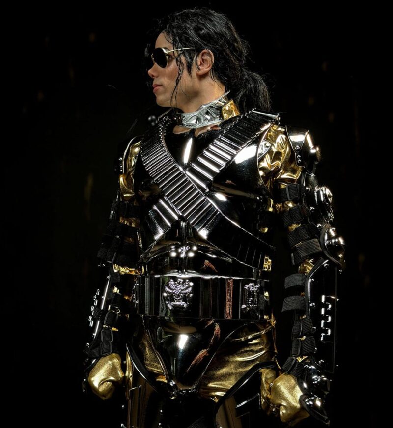 Michael Jackson Statue 1/2 Michael Jackson HIStory Tour (Deluxe Armor Version) 110 cm - immagine 7