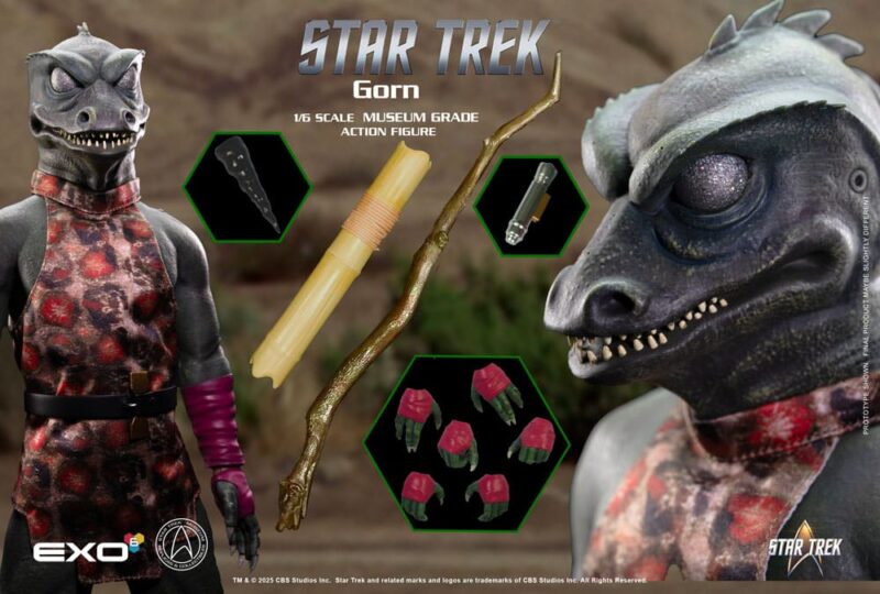 Star Trek: The Original Series Action Figure 1/6 Gorn 31 cm - immagine 5