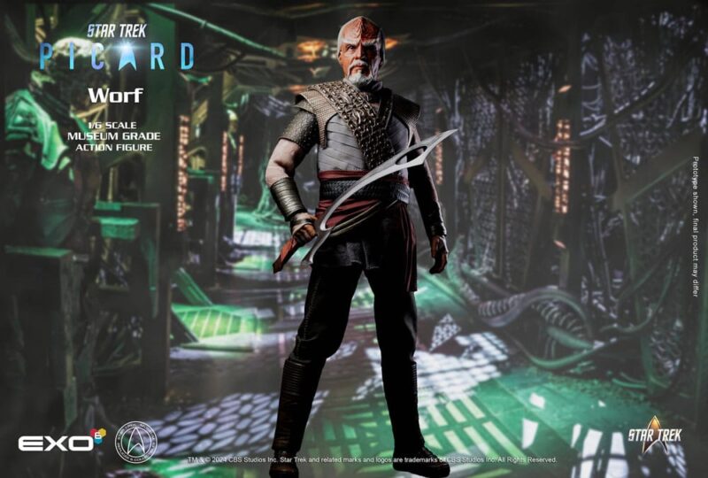 Star Trek: Picard Action Figure 1/6 Worf 30 cm