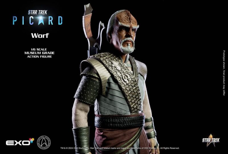 Star Trek: Picard Action Figure 1/6 Worf 30 cm - immagine 5