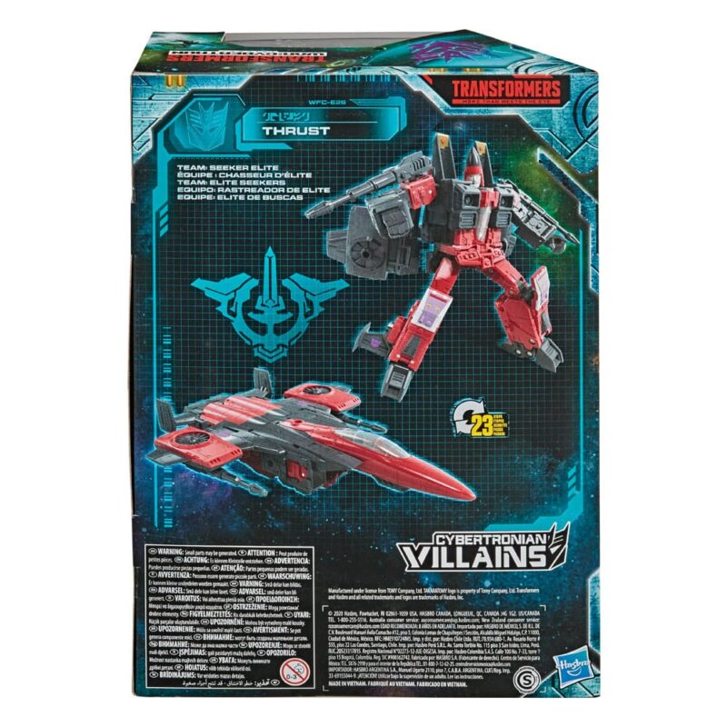 Transformers Generations War for Cybertron: Earthrise Voyager Class Action Figure Thrust 18 cm - immagine 4