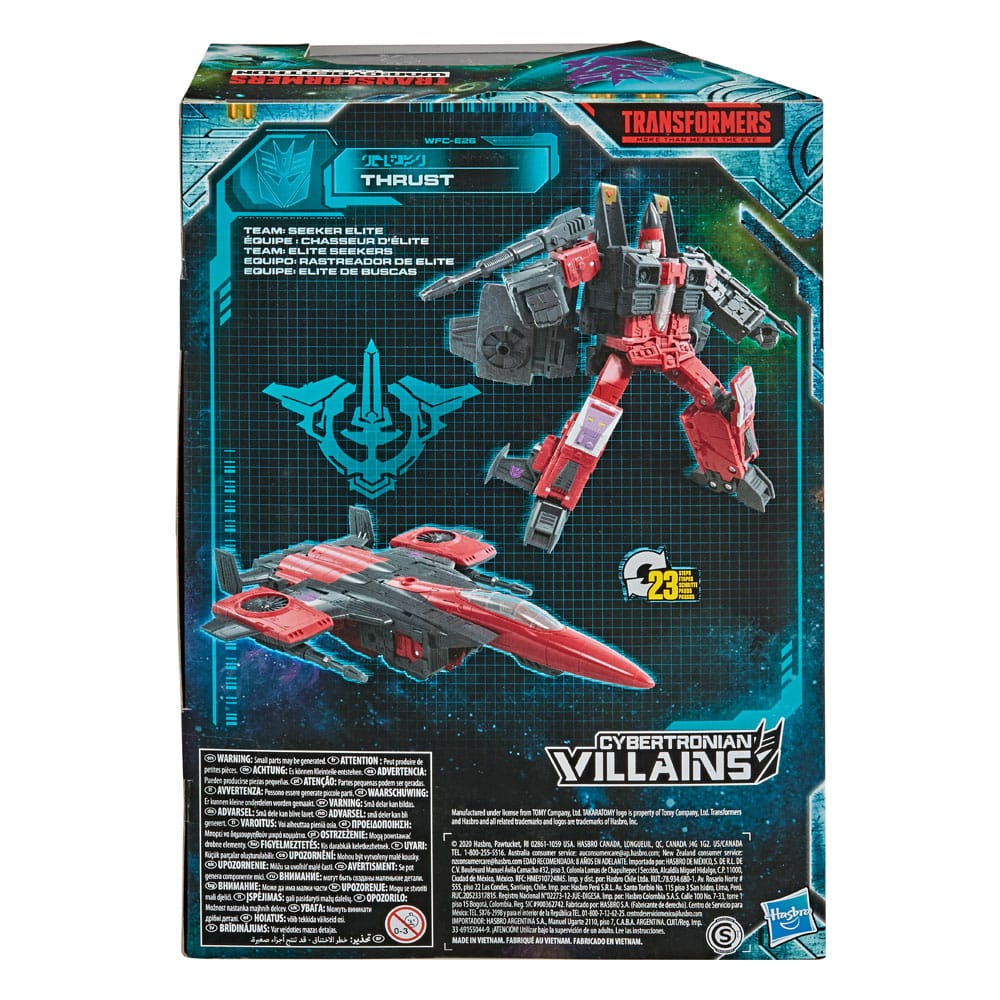 Transformers Generations War for Cybertron: Earthrise Voyager Class Action Figure Thrust 18 cm - immagine 4
