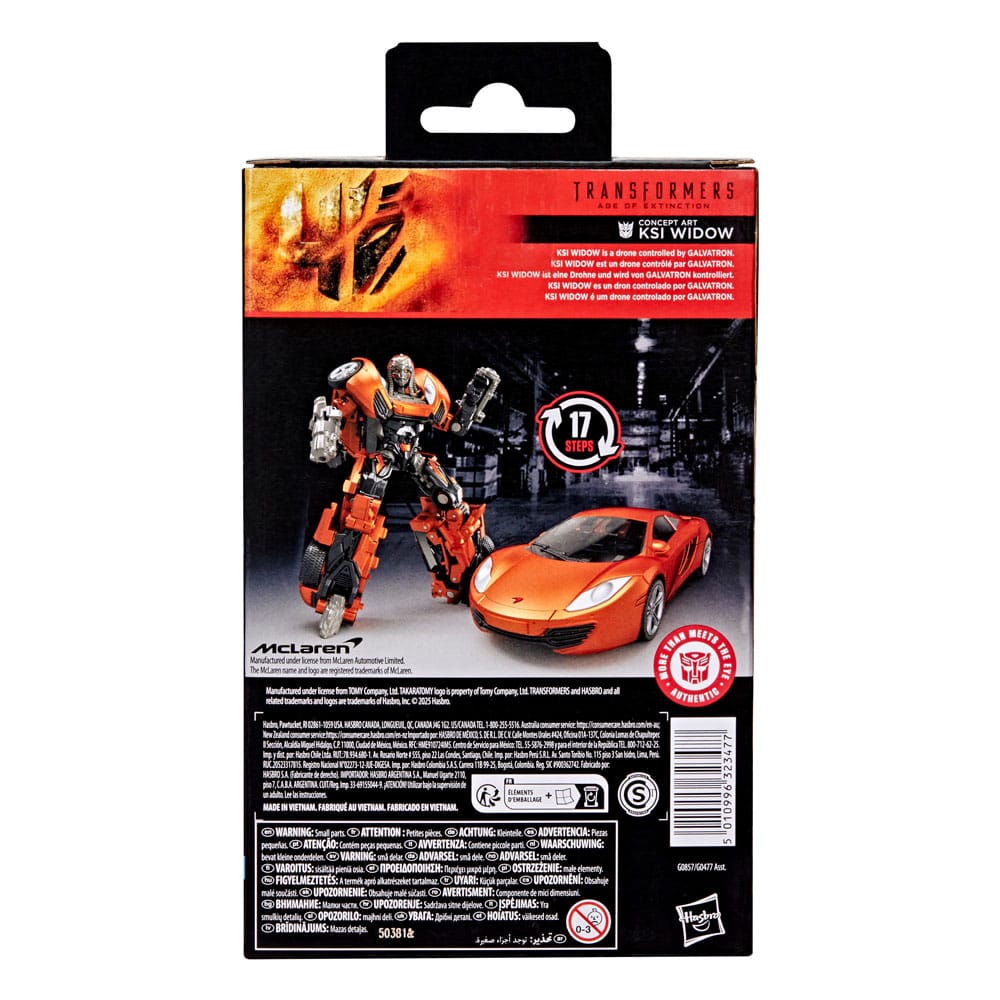 Transformers: Age of Extinction Studio Series Leader Class Action Figure Concept Art KSI Widow 11 cm - immagine 3