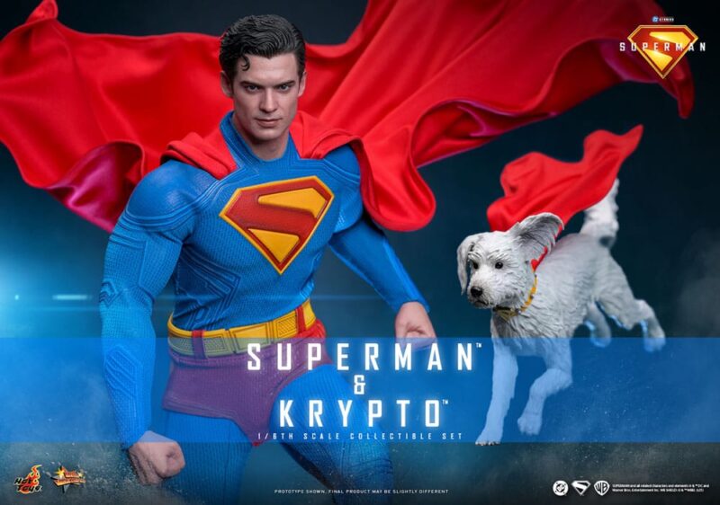 Superman (2025) Movie Masterpiece Action Figure 1/6 Superman & Krypto 33 cm - immagine 7
