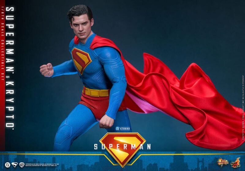 Superman (2025) Movie Masterpiece Action Figure 1/6 Superman & Krypto 33 cm - immagine 4