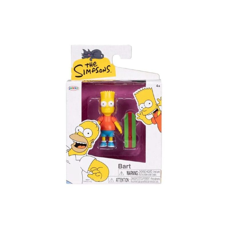 Simpsons Mini Figure Bart Wave 1 6 cm