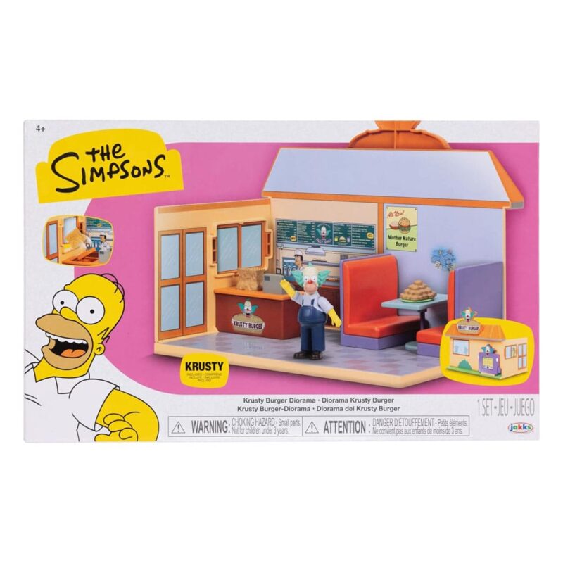 Simpsons Mini Figure Playset Krusty Burg