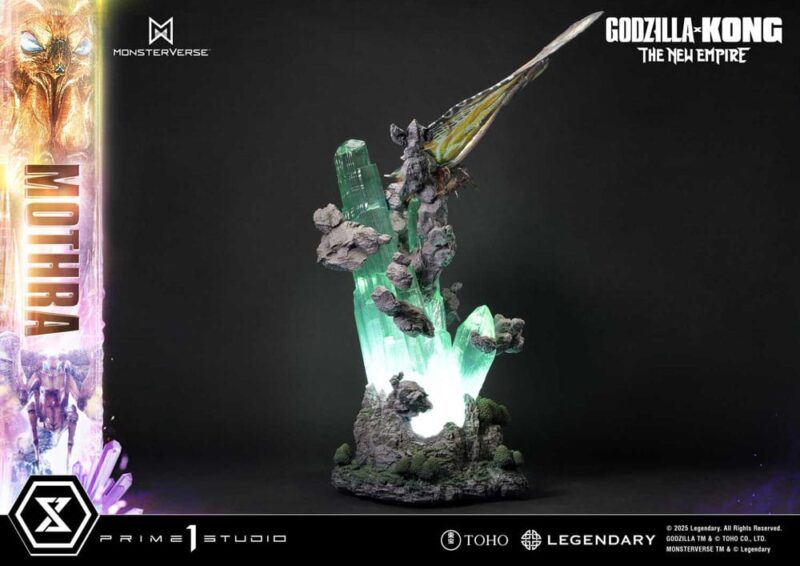 Godzilla x Kong: The New Empire Ultimate Diorama Masterline Series Statue Mothra Bonus Version 113 cm - immagine 3