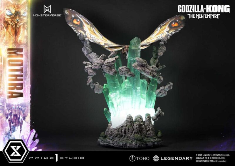 Godzilla x Kong: The New Empire Ultimate Diorama Masterline Series Statue Mothra Bonus Version 113 cm - immagine 4