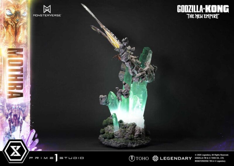 Godzilla x Kong: The New Empire Ultimate Diorama Masterline Series Statue Mothra Bonus Version 113 cm - immagine 5
