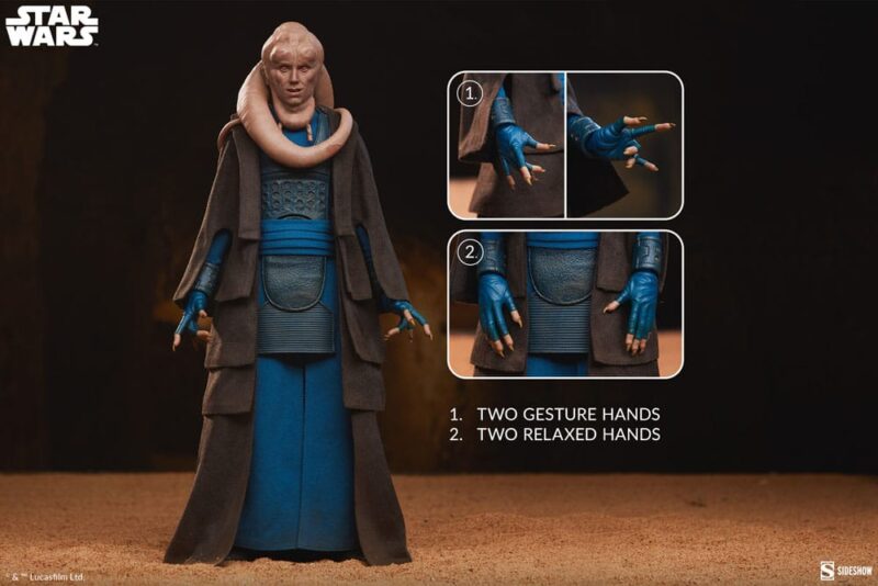 Return of the Jedi Action Figure 1/6 Bib Fortuna 32 cm - immagine 4