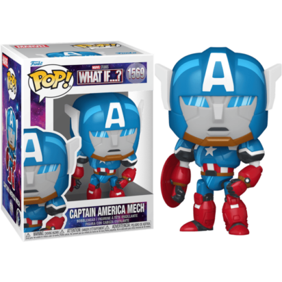 What If...? POP! Vinyl Figure Captain America Mech 9 cm