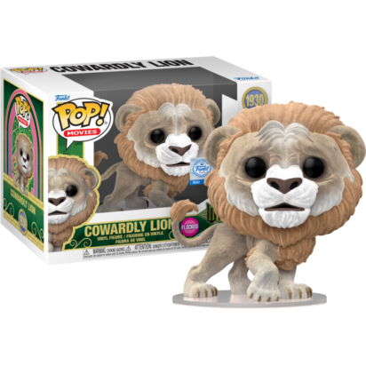 Wicked POP! Vinyl Figure Cowardly Lion Flocked Limited 9 cm