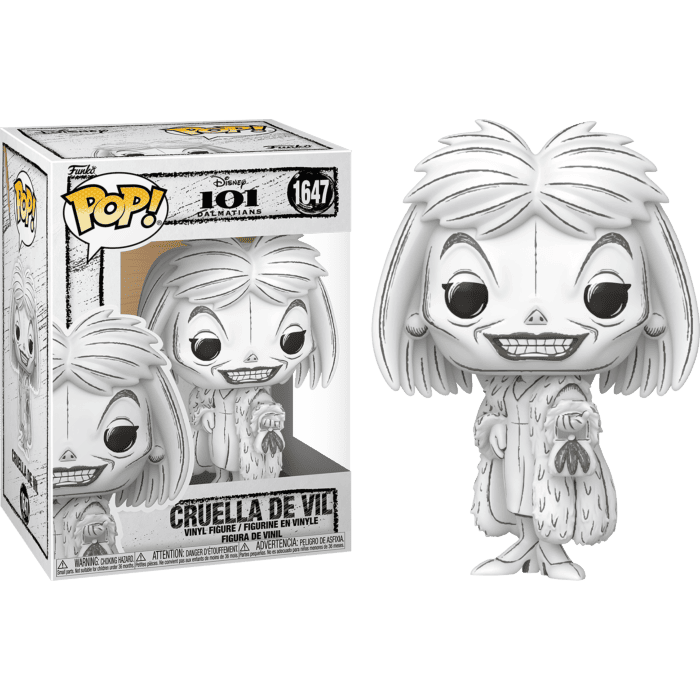 Disney POP! Vinyl Figure Sketched- Cruella De Vil 9 cm