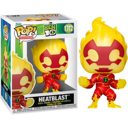 Ben 10 POP! Animation Vinyl Figures Heatblast 9 cm