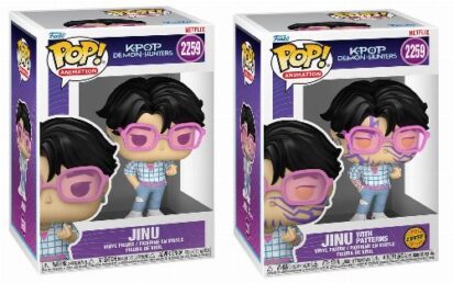 KPop Demon Hunters POP! Animation Vinyl Figure Jinu 9 cm Assortment (2)