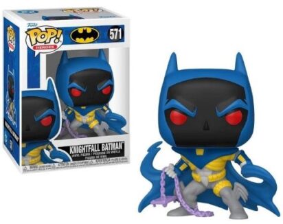 DC Thru The Years POP! Heroes Vinyl Figures Knightfall Batman(90's) 9 cm